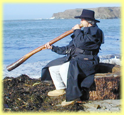 Photo of Playing My Didgeridoo